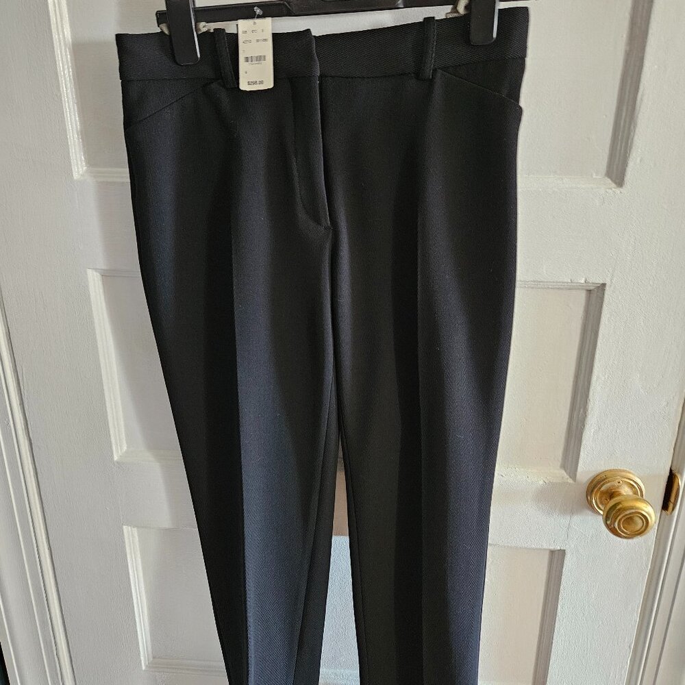 Brooks Brothers Tollegno 1900 Black Trousers